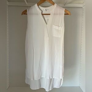 Camber & Grace White Sleeveless Women's Top Sz Small
